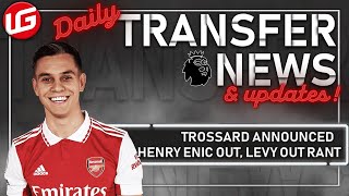 🚨 TROSSARD ANNOUNCED ✅  ENIC OUT 👀 LEVY OUT☑️ FT @henrywright365