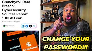 NEW Crunchyroll Data Breach?!