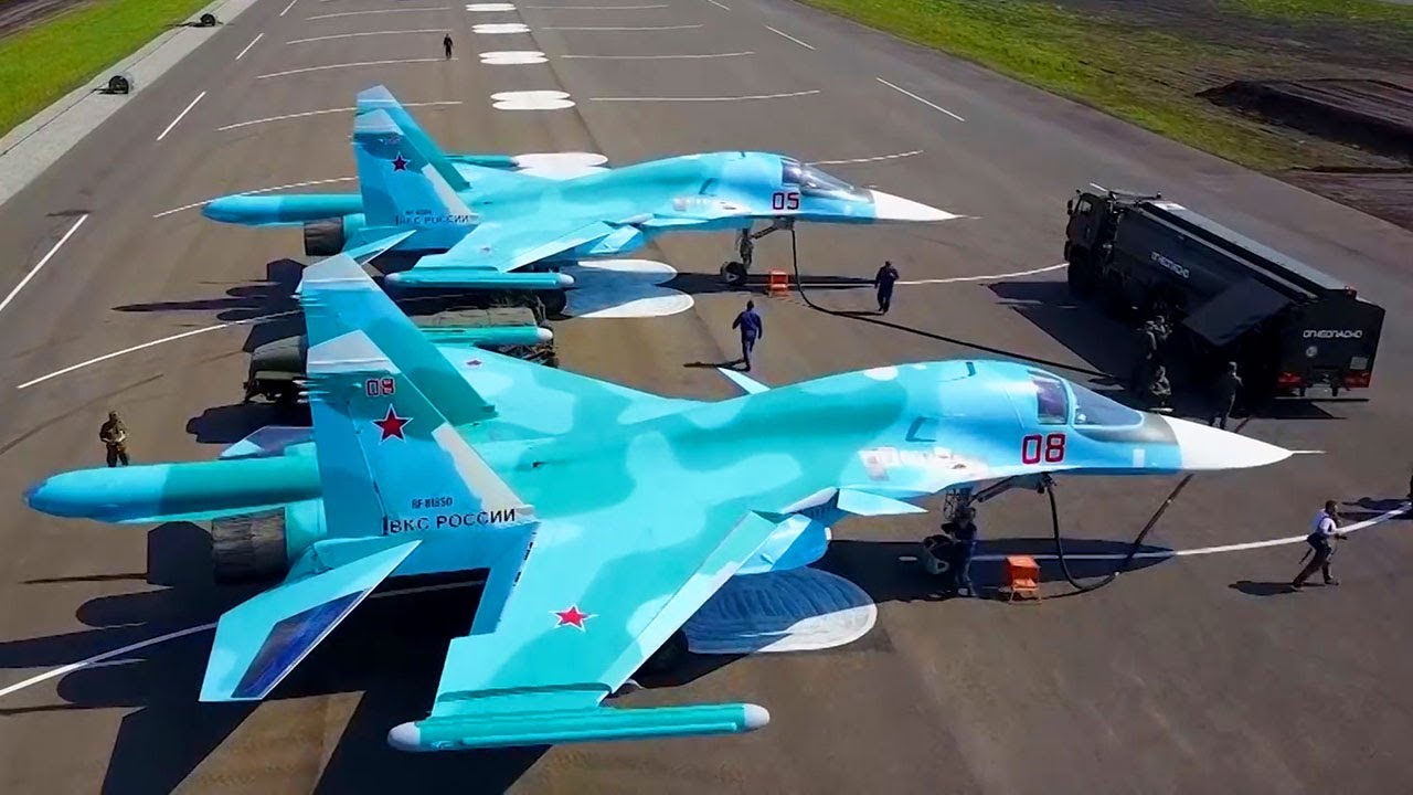 Sukhoi Su-34 Fullback Supersonic Fighter-Bomber (Сухой Су-34) - YouTube