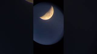 Windy 15x timelapse - Waxing Crescent Moon! Good Exposure + camera shake