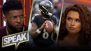 Is Lamar Jackson's legacy on the line in Ravens Divisional Round matchup vs. Texans? | NFL | SPEAK