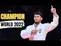 Davlat Bobonov from Uzbekistan Judo World Champion 2022