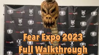 Fear Expo Full Walkthrough Before Show Opened Owensboro 2023 #halloweenlife #horrorcon #halloween