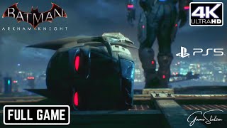 BATMAN BEYOND Arkham Knight Gameplay Walkthrough Full Game PS5 [4K UHD] (No Commentary)