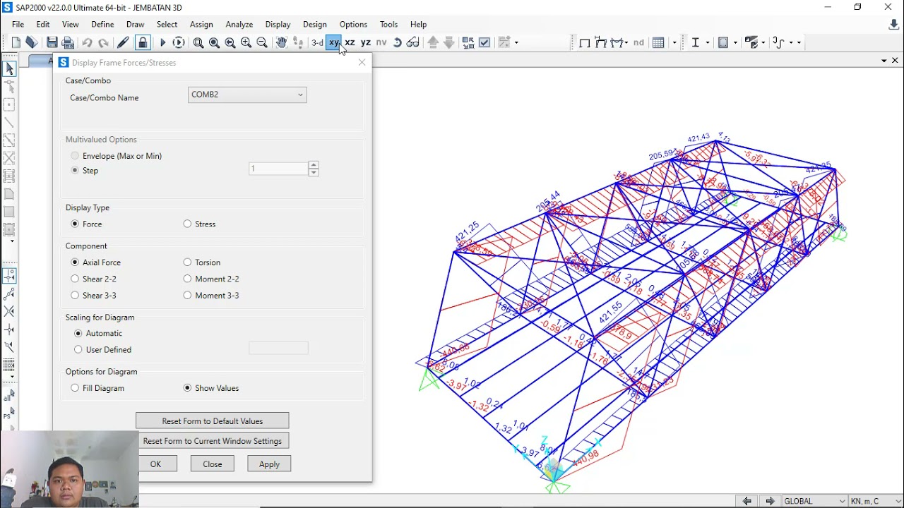 #4 SAP2000 (JEMBATAN) - ANALISA DAN DESAIN STRUKTUR - YouTube