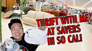 LET'S GO THRIFTING AT SAVERS IN FOUNTAIN VALLEY!  TRIP TO THE THRIFT \u0026 HAUL!