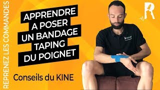 Tendinite du poignet (de Quervain) : Comment se faire un bandage taping ?