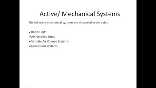 Summer simulation - active systems