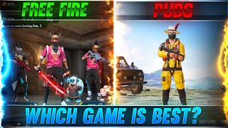 BGMI Vs FREE FIRE🔥😨|| Which Game Is Best?