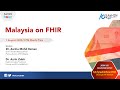 AeHIN Hour - Malaysia on FHIR