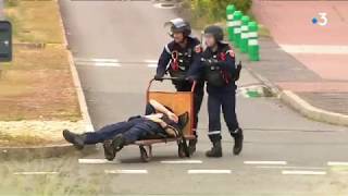 Exercice de sécurité intérieure grandeur nature sur le campus et au CHU de Poitiers