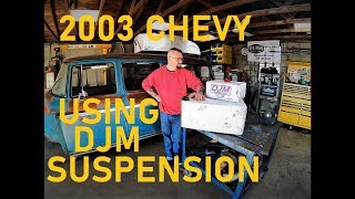 DJM SUSPENSION. 5” LOWERING A-ARMS and EXTENDED UPPERS! 2003 SILVERADO!