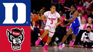 Duke vs NC State Women's College Basketball 2025