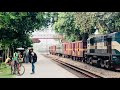 panchagarh bound intercity train 705 the famous beauty queen ekota express passing high speed