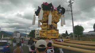 【4K】令和3年 野口太鼓台 3 西条祭り 飯積神社 2021年‎10‎月‎17日