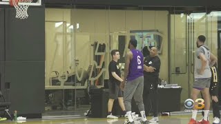 Los Angeles Lakers Return To Practice Following Kobe Bryant's Death