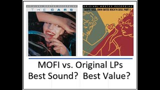 Episode 39: MOFI Vinyl Comparing Cars S/T and Hall \u0026 Oates Rock 'n Soul Part 1 to Original Pressings