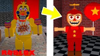 Fnaf 6 Lefty S Pizzeria Roleplay Roblox - rockstar chica and rockstar balloon boy in roblox fnaf 6 lefty s pizzeria roleplay