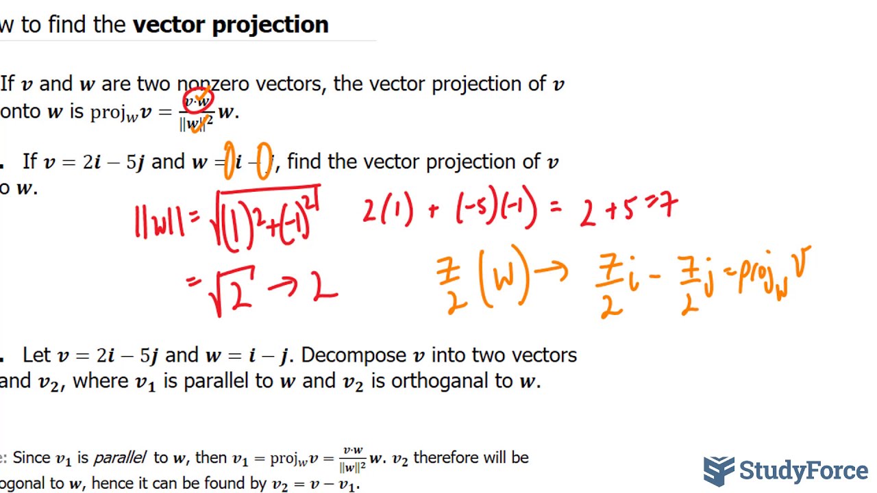 Vector Projection Graph