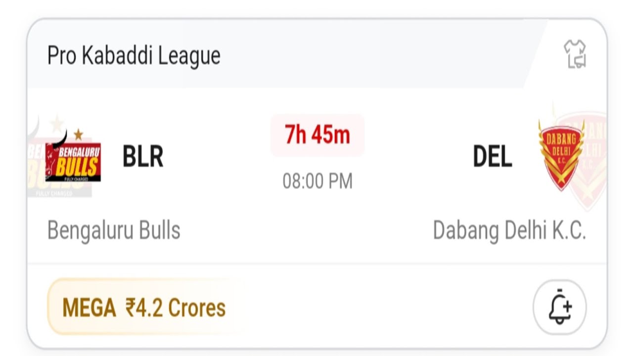 BLR Vs DEL Kabbadi Dream11 Team Prediction Today || BLR Vs DEL Kabbadi ...