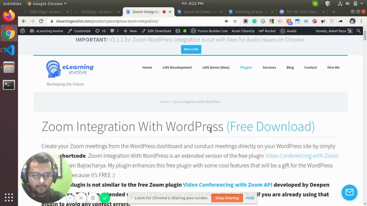 Zoom Integration With Wordpress Elearning Evolve Youtube
