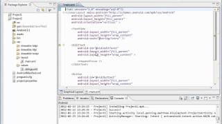 Android: Project 2(v2) - Configuring the Main and String XML files