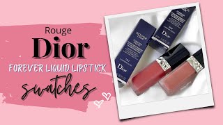 ROUGE DIOR FOREVER LIQUID ~ TRANSFER PROOF LIQUID LIPSTICK!