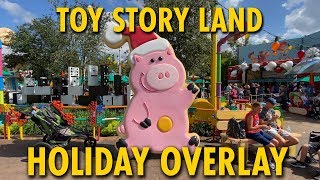 Toy Story Land Holiday Overlay 2019 | Disney's Hollywood Studios