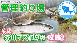 初心者必見！大阪にある管理釣り場【芥川マス釣り場】を完全攻略｜釣り方・ルアー・使い方を紹介