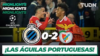 Highlights | Club Brujas 0-2 Benfica | Champions League 2022/23 - 8vos | TUDN
