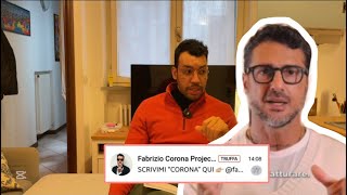 Fabrizio Corona Project e la segnalazione di truffa su telegram