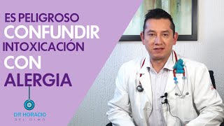 ¿Cuál es la diferencia entre alergia e intoxicación? 🤔