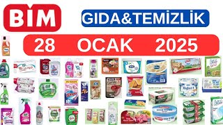 BİM 28 OCAK 2025 AKTÜEL KATALOĞU/GIDA ÜRÜNLERİ/TEMİZLİK ÜRÜNLERİ/MAKYAJ ÜRÜNLERİ #bim #alışveriş