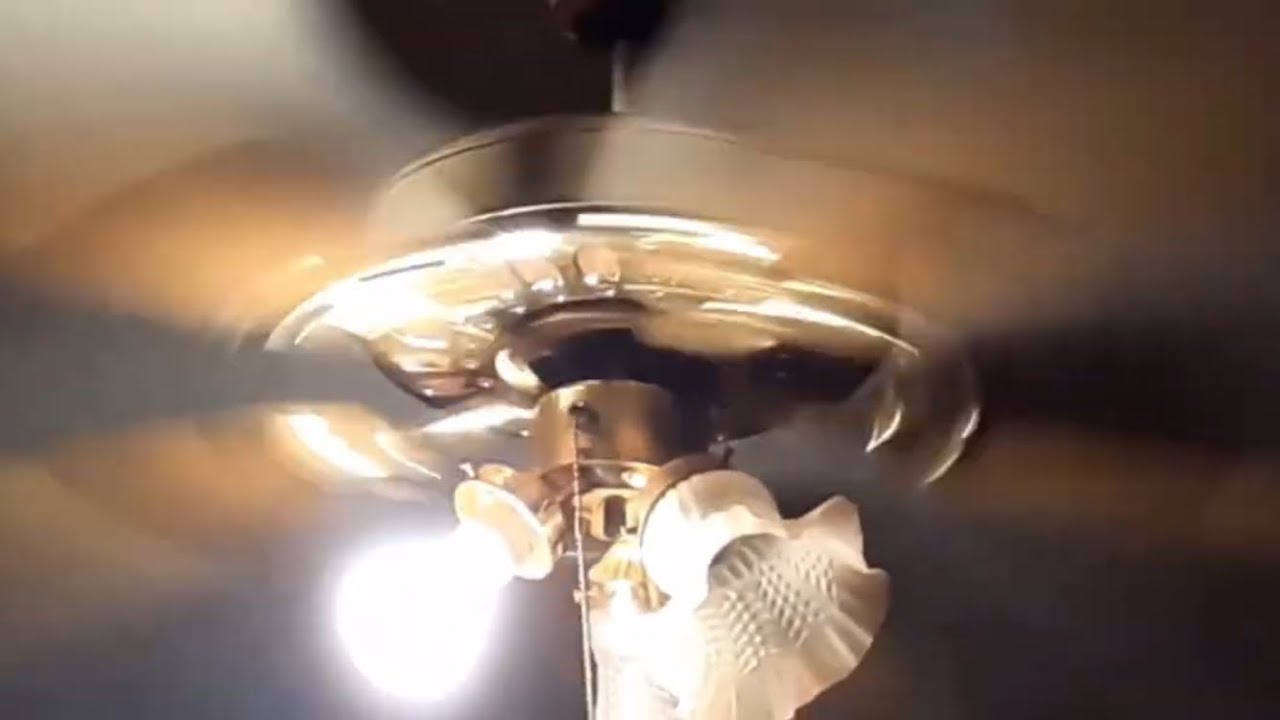Ceiling Fan About To Fall Down Youtube