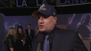Avengers Infinity War Los Angeles World Premiere - Itw Kevin Feige (official video)