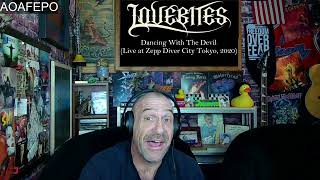 LOVEBITES - Dancing With The Devil (Live at Zepp Diver City Tokyo, 2020)- Reaction with Rollen