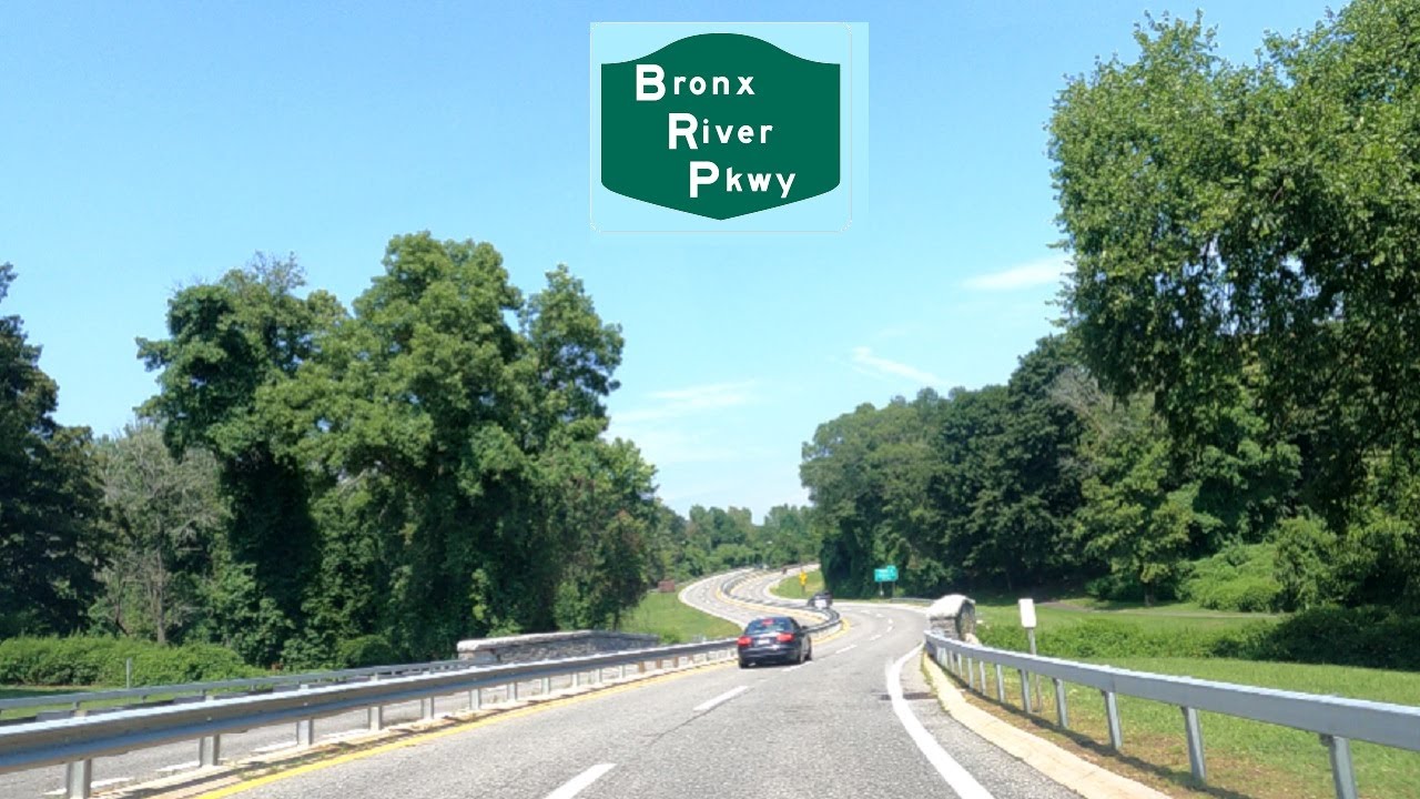 ⁴ᴷ⁶⁰ Driving Bronx River Parkway From White Plains, NY To Valhalla, NY ...