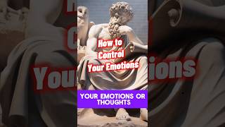 How To Control Your Emotions #stoicism #stoicphilosophy #stoic #stoicresilience #motivation  #quotes