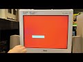 the most satisfying crt degaussing ever