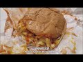 鸡牛肉芝士鸡蛋汉堡槟城特色街头美食档晚餐宵夜 penang best street food chicken beef special burger dinner