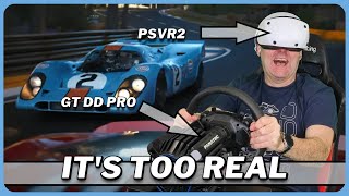 PEAK VR - FANATEC GT DD Pro + PSVR2 + GT7 = AMAZING!