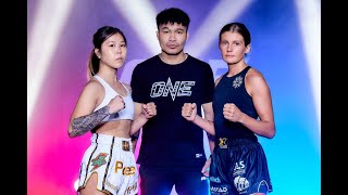 face off : Tsz Ching Phoebe Lo vs Moa Carlsson , มวยไทย 115 ป. ONE Lumpinee 78 , 6 ก.ย.67