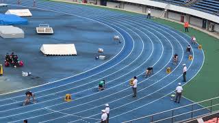 男子4×100mリレー決勝2019東京都高校新人戦