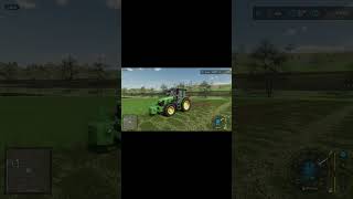 John Deere 5115M Mowing | Farming Simulator 22 #shorts