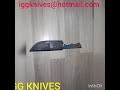 navaja joker bandolera neck knives de igg knives bowie de igg knives