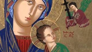 The Icon of Our Mother of Perpetual Help 4 - The Hands of the Virgin of Perpetual Help