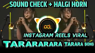 Tarararara Tararara Song | Tarararara Trumpet ( Sound Check ) Insta Viral Trending | DJ Avi Tuljapur