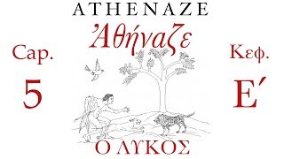 Athenaze Cap.5 Ὁ Λύκος | Ἀθήναζε Κεφ.Εʹ