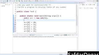Java Programming Tutorial 24 Introduction Array in Java Step by Step(Urdu/Hindi)