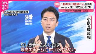 【自民党総裁選】小泉氏が出馬会見  3つの改革「1年以内に実現」  “経験不足”指摘も…生出演で語ったコト